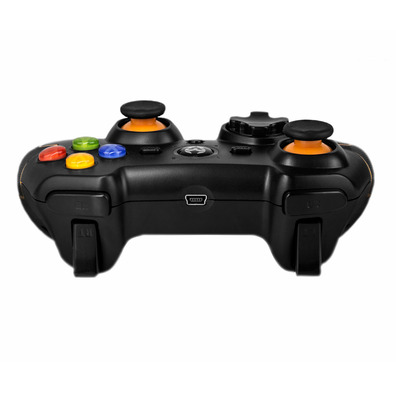 GAMEPAD KROM KHENSU PC PS3 NEGRO/NARANJA