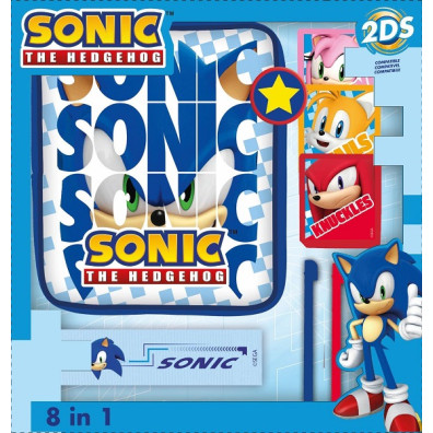 INDECA Kit Sonic the Hedgehog (2DS) - 8 Componentes