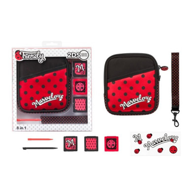 INDECA Kit Accesorios Trendy 8 en 1 (2DS) Complementos Estilo y Funcionalidad