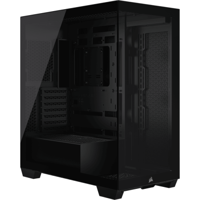 CAJA CORSAIR SEMITORRE ATX 3500X LXR LINK TG NEGRO