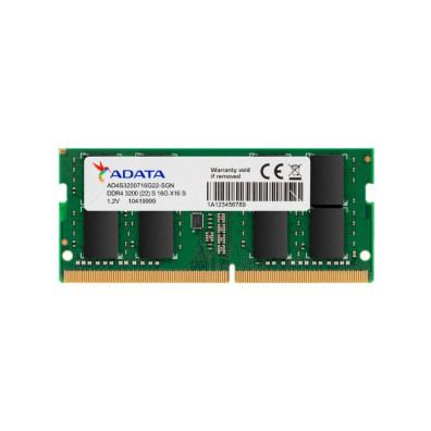 Memoia SODIMM ADATA DDR4 16 GB 3200 Mhz - Componente Crucial para Rendimiento