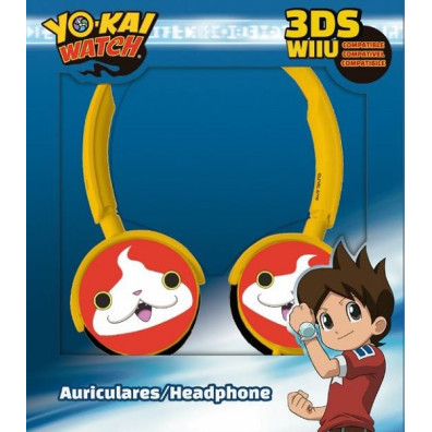 INDECA Auriculares YO-KAI WATCH para 3DS/Wii U