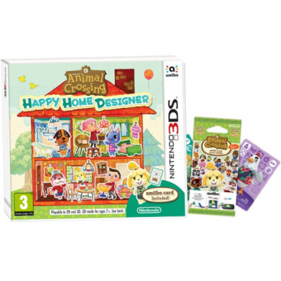 ANIMAL CROSSING: HAPPY HOME DESIGNER para Amiibo - Diseño de Hogares