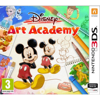 Disney Art Academy: Aprende a pintar con personajes de Disney