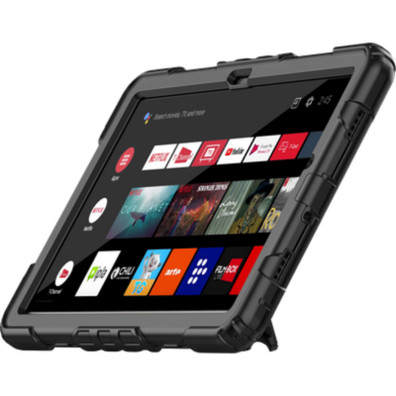Funda Samsung Galaxy Tab A9+ Just In Case Negra 360º Shockproof Rotating - Maletín