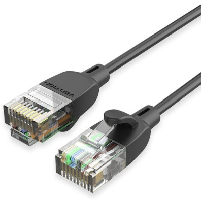 Cable de Red Vention Cat6A RJ45 UTP 3m Negro