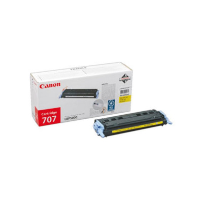Toner Yellow Canon CL707Y - Cartucho de Tóner Amarillo Original