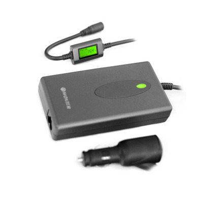 Cargador automático coche y casa 90W Woxter