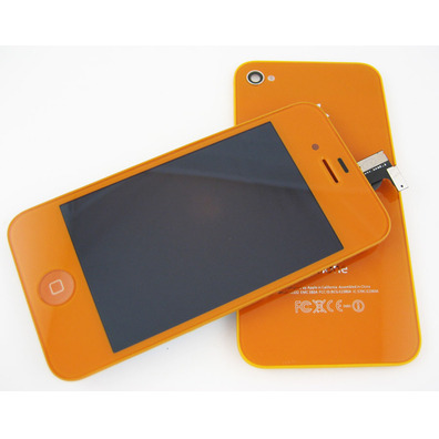 Reparación Carcasa Completa iPhone 4 Naranja
