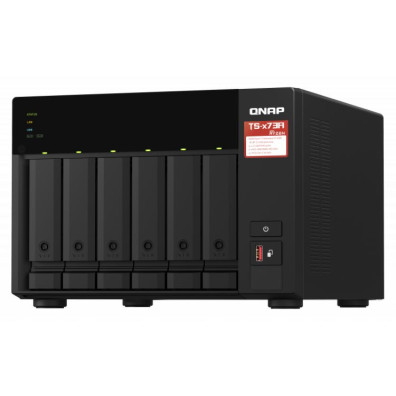 QNAP Servidor NAS TS-673A-8G - Ideal para Almacenamiento y Gestión de Datos