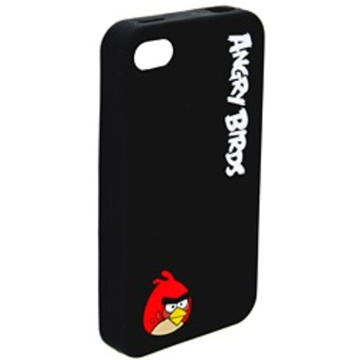 Carcasa Angry Birds  Negra Premium iPhone 4/iPhone 4S