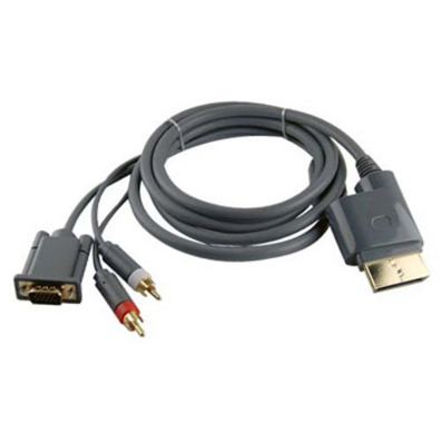 Cable VGA Xbox 360 HD AV con Salida Óptica Dragon