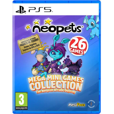NEOPETS - MEGA MINI GAMES COLLECTION THE NEOPIAN ARRCADE ODYSSEY (26 GAMES)