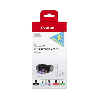 MULTIPACK Canon Tinta CLI-8 C/M/Y - Juego de 3 Cartuchos