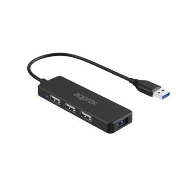 HUB USB 3.0 APPROX APPC47 - 3xUSB-A 2.0, 1xUSB-A 3.0