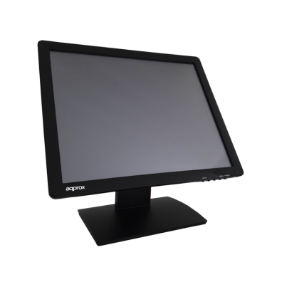 Monitor Táctil Resistiva 19" TPV Approx APPMT19W5 VGA Negro 5ms 300cd/m2 - Inclinable Base Ant