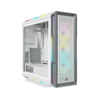 CAJA CORSAIR SEMITORRE ATX ICUE 5000T RGB TG WHITE