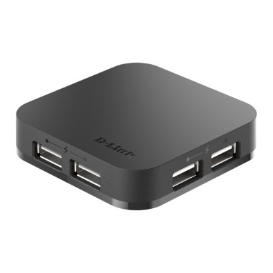 D-LINK HUB 4 PUERTOS USB2.0 - Conectividad Sencilla y Eficiente