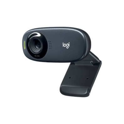 WEBCAM LOGITECH C310 720p en Negro - Óptima calidad para videoconferencia