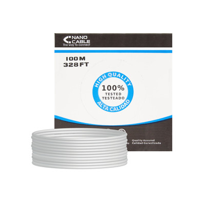 CABLE DE RED UTP CAT6 100M - NanoCable