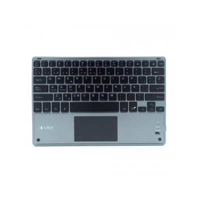 TECLADO SUBBLIM GRIS WIRELESS SMART BACKLIT TOUCHPAD BLUETOOTH