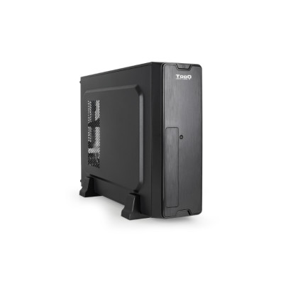 CAJA MICROATX SLIM NEGRA TOOQ TQC-3007U3CD | 500W SFX F/A LECTOR DE TARJETAS