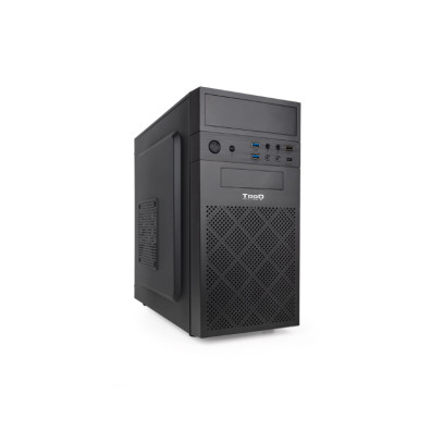 CAJA MINITORRE NEGRA TOOQ TQC-4701U3C-B: Micro ATX/Mini ITX FRONTAL 2xUSB3.0 1xUSB2.0 AUDIO LECT
