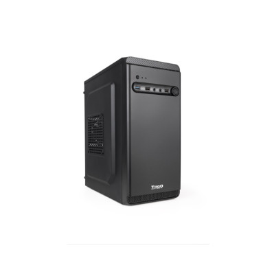 Caja Minitorre Negro TooQ TQC-4702U3C-B MATX 1xUSB 3.0 2xUSB 2.0 AUDIO HD VGA Max 250mm