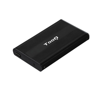 CAJA EXTERNA TOOQ 2.5'' SATA 2.0 NEGRO USB