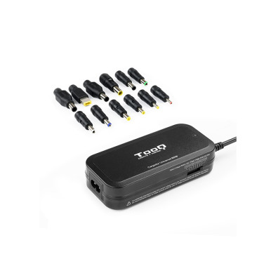 Cargador Manual 90W 1XUSB Negro Marca TOOQ