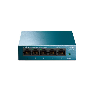 Switch TP-LINK LiteWave metálico 5 puertos 10/100/1Gbit