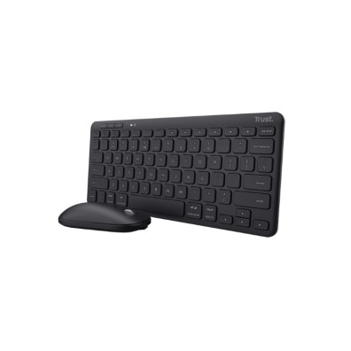 TECLADO Y MOUSE TRUST WIRELESS Y BLUETOOTH LYRA MULTIDISPOSITIVO RECARGABLES (USB Y 2 DISP BT)