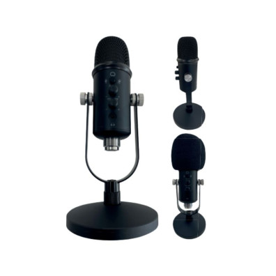 MICRÓFONO USB PRO 500 NEGRO KEEP OUT - Modelo Pro 500, USB, Negro