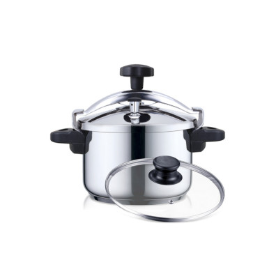 Olla Inox Plus con Válvula Rotativa 8L Haeger