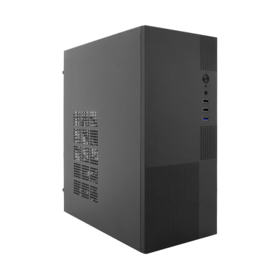 CAJA MICROATX COOLBOX M440, NEGRO - Diseño Moderno y Elegante