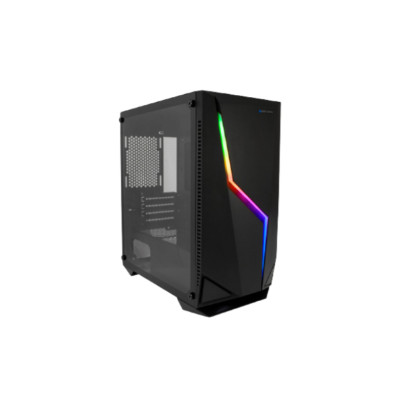DEEPGAMING CAJA MICROATX M235 NEGRO RGB CON FUENTE 650W