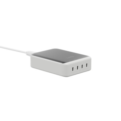 Cargador Escritorio 240W GaN2 Plata LINQ con 4xUSB-C