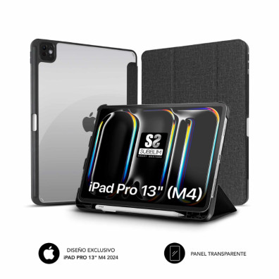 FUNDA TABLET IPAD PRO 12.9'' NEGRO SUBBLIM 2024
