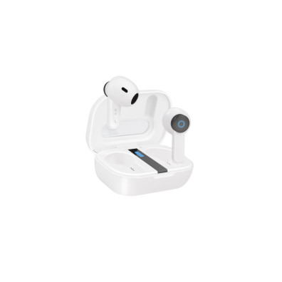 Auricular Bluetooth con Micrófono y Estuche de Carga Blanco Bender - Marca TOOQ