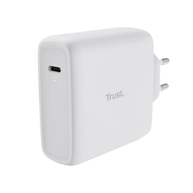 Cargador Pared/Viaje USB-C 100W Blanco Trust - Accesorios para Smartphone
