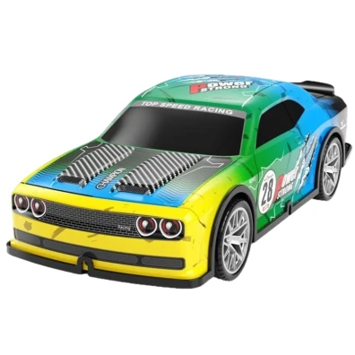Coche RC Eléctrico 808P 1/22 4WD Drift Amarillo Azul