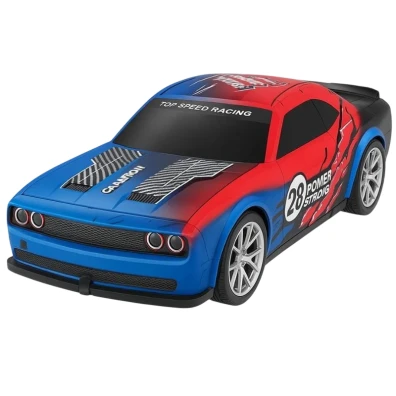 Coche RC Eléctrico 808P 1/22 4WD Drift Rojo Azul
