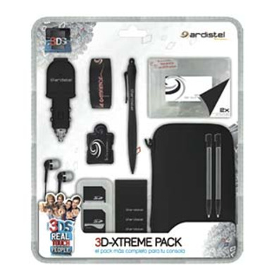 3D Extreme Pack para Nintendo 3DS Negro Ardistel