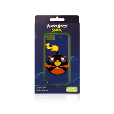 Funda iPhone 5 Angry Birds Space Fire Bomb