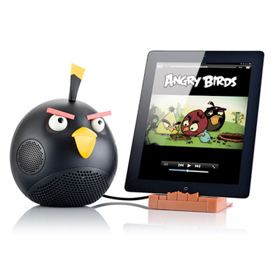 Altavoces Angry Birds Pájaro Negro 2.1