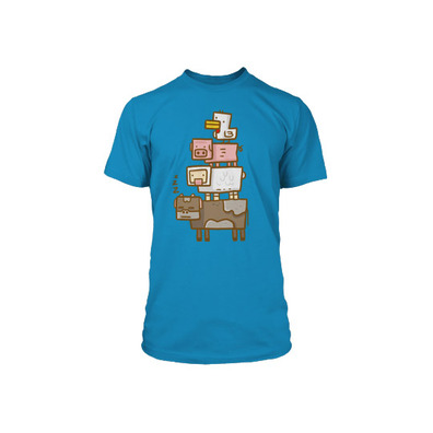 Camiseta Minecraft Animal Totem L