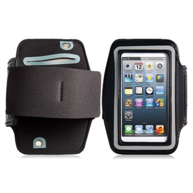 Brazalete deportivo para iPhone 5 Negro