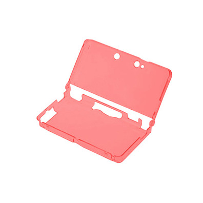 Carcasa Crystal Case Roja para Nintendo 3DS