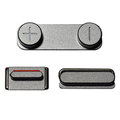 Repuesto Button Set para iPhone 5S / SE Negro