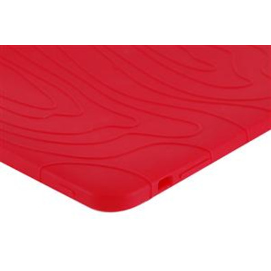 Soft Silicone Skin Case for iPad (Red)